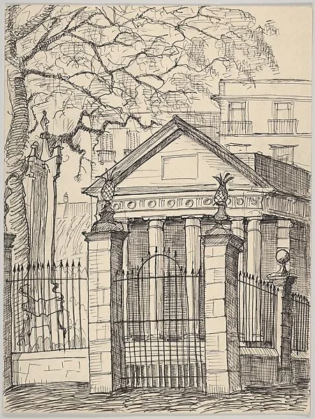 Havana El Templete Church 1946 — Emilio Sanchez