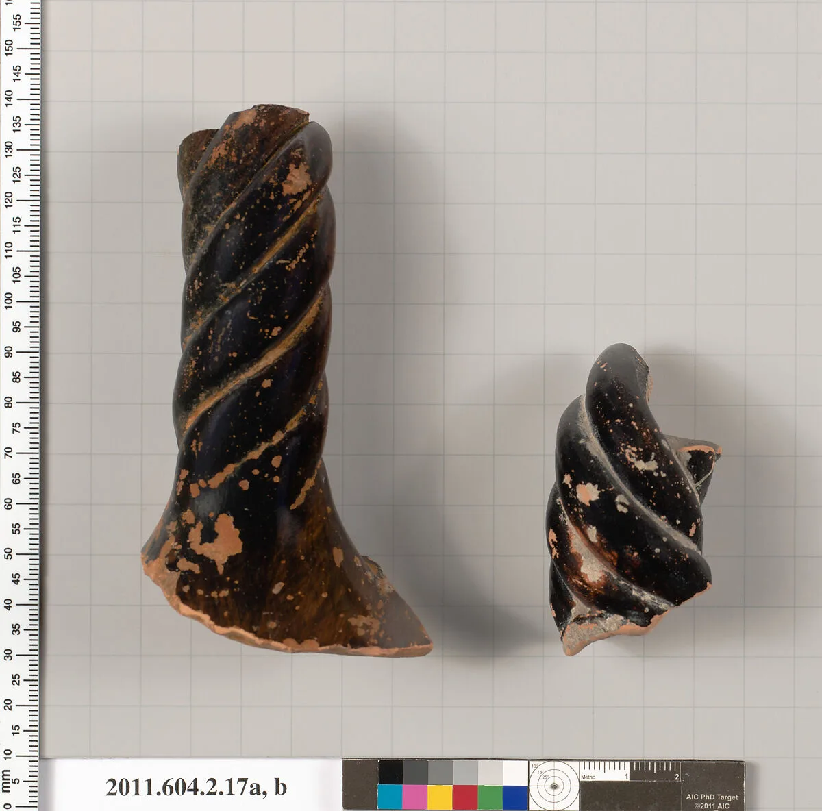 Terracotta fragments of neck-amphorae (jars) — Unknown