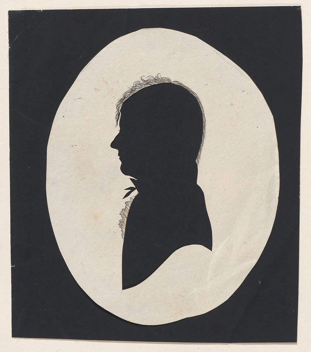 Silhouette of an unknown man — Moses Chapman