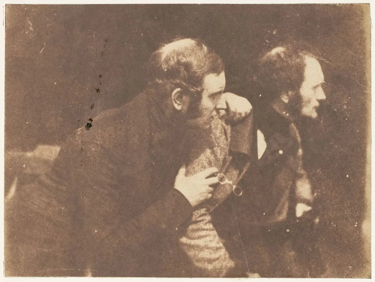 Thomas Duncan and His Brother — David Octavius Hill|Robert Adamson|Hill and Adamson