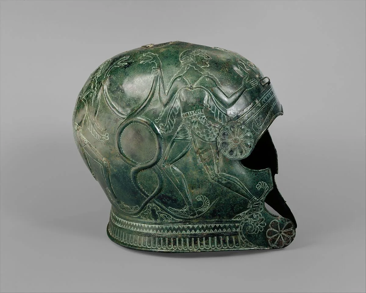 Bronze helmet — Unknown