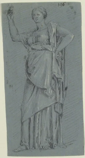 Drawing after the "Juno Cesi"