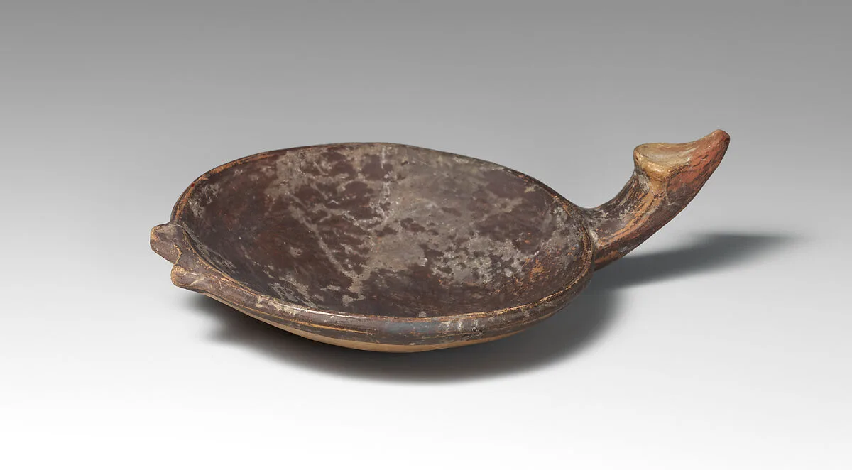 Miniature Dish with Handle — Unknown