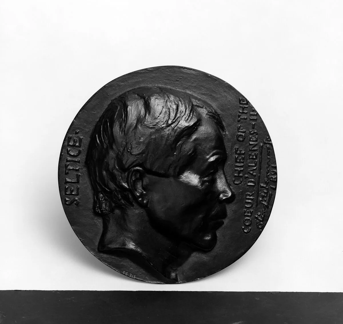 Seltice, Chief of the Coeur d'Alenes — Olin Levi Warner