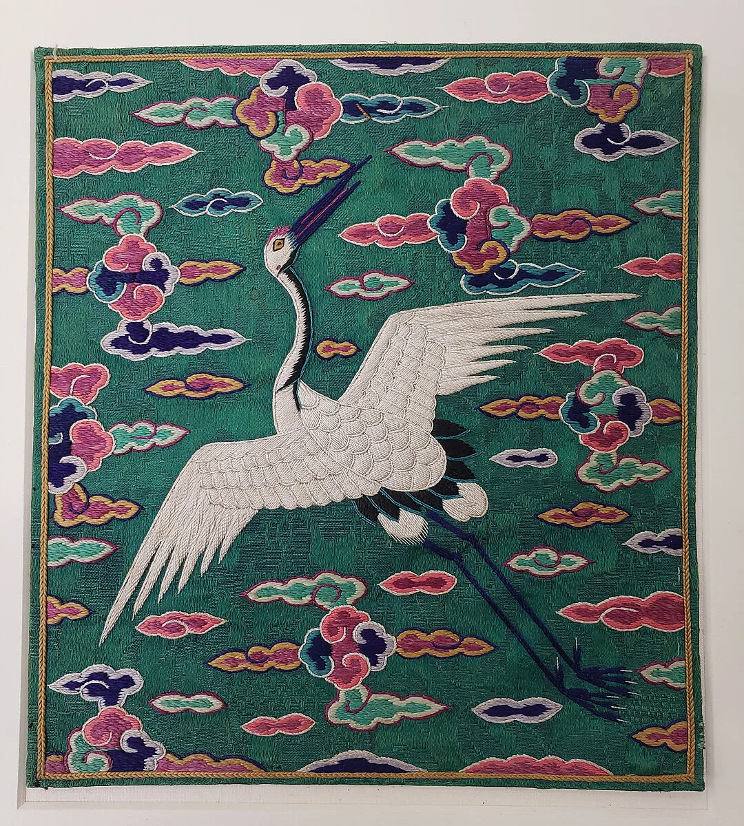 흉배 조선 |胸背 朝鮮|Civil-Official Hyungbae (Rank Badge) — Unknown
