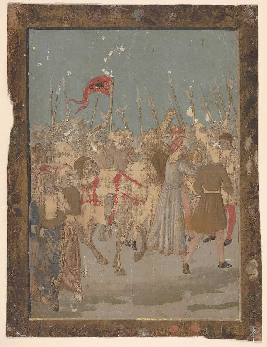 The Bearing of the Cross, from Life of the Virgin and Christ — Francesco Rosselli
