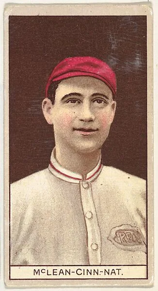 Larry McLean, Cincinnati, National League, from the Brown Background series (T207) for the American Tobacco Company — American Tobacco Company