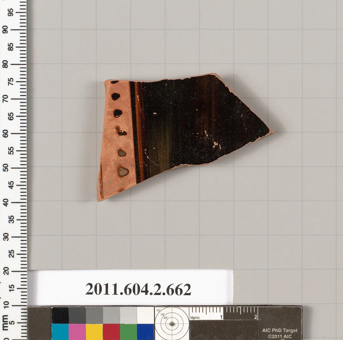 Terracotta fragment of a column-krater (bowl for mixing wine and water) — Unknown
