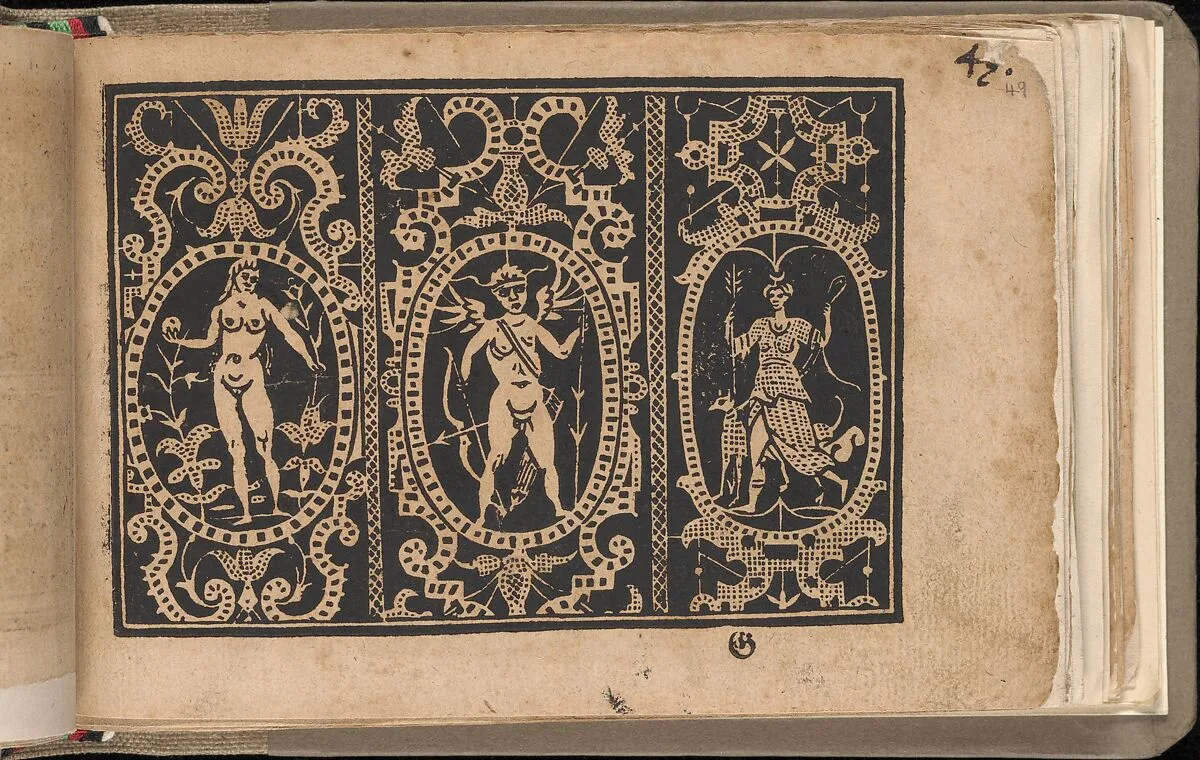 Schön newes Modelbuch (Page 49r) — Sigismundus Latomus