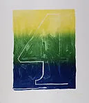 Figure 4, from Color Numerals — Kenneth E. Tyler|Charles Ritt|Gemini G.E.L.|Jasper Johns