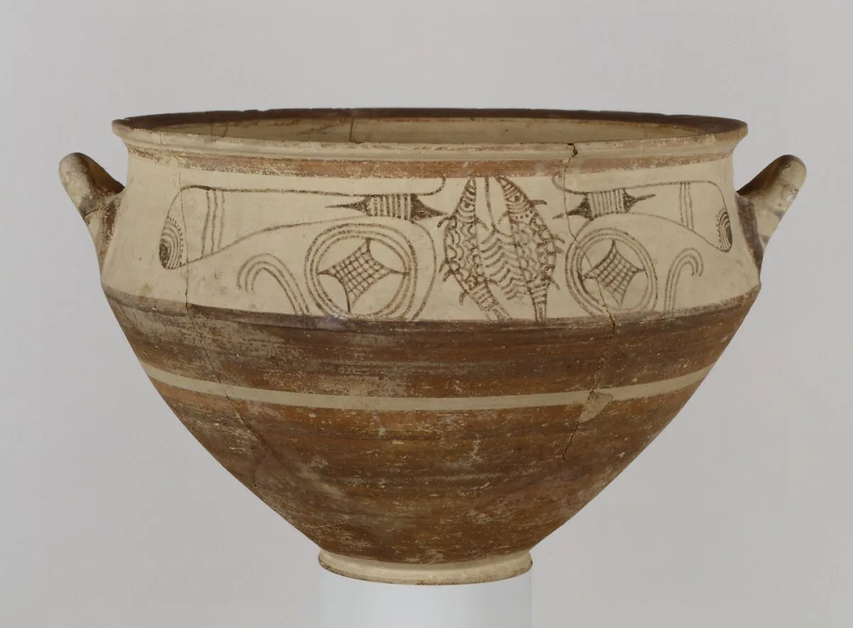 Terracotta krater — Unknown