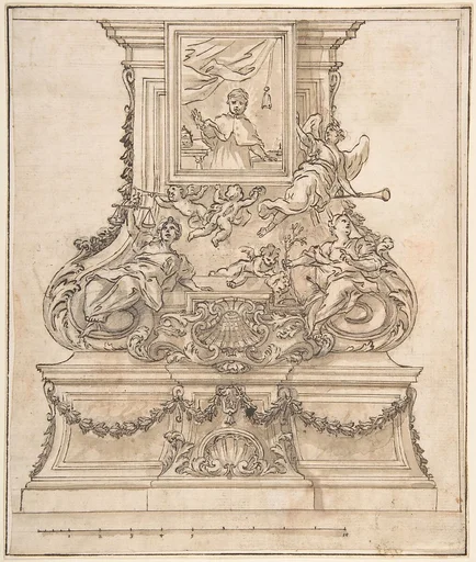 Design for the Base of a Candelabrum