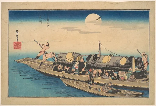 Yodogawa|京都名所之内 淀川|On the Yodo River
