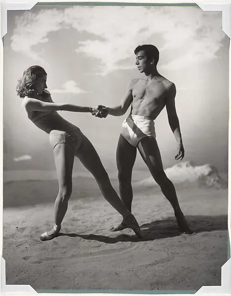 Tanaquil Le Clercq and Nicholas Magallanes in "Jones Beach" — George Platt Lynes