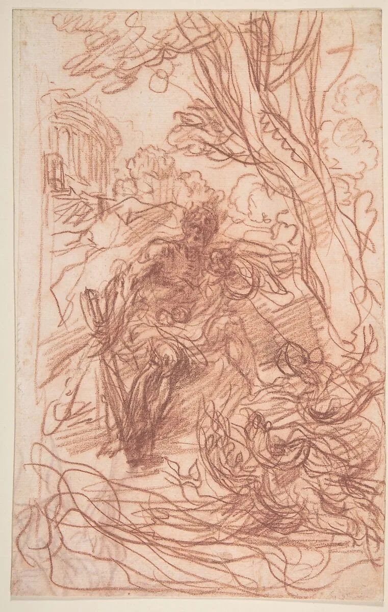 Hercules in the Garden of the Hesperides — Baldassarre Franceschini (il Volterrano)