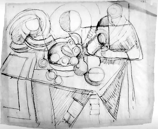 Study for "Portuguese Woman Pouring"