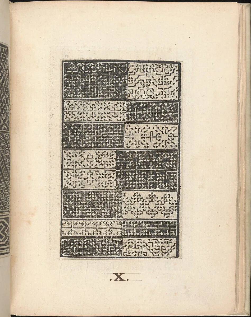 Esemplario di lavori, page 10 (recto) — Nicolò Zoppino