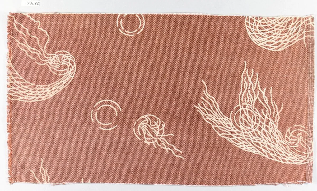 Nets-and-bubbles textile — Associated Artists