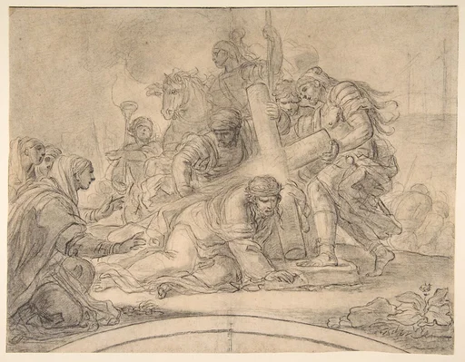 Christ Falls under the Cross