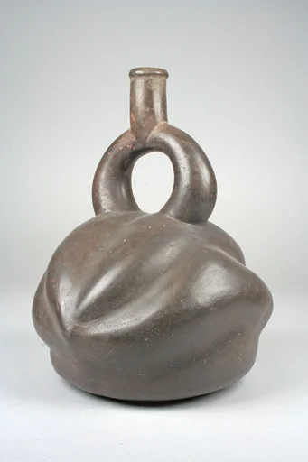 Stirrup Spout Bottle with Fruit Form
