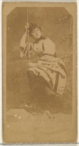 Daisy Boynton, from the Actors and Actresses series (N45, Type 1) for Virginia Brights Cigarettes