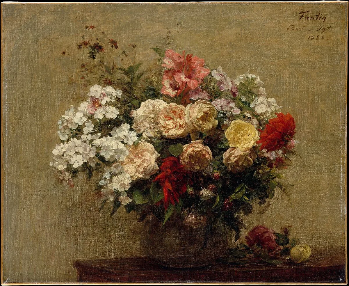 Summer Flowers — Henri Fantin-Latour