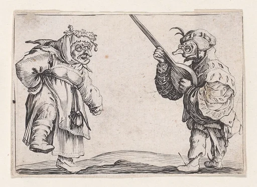 Copy of Les Danseurs Au Luth (The Dancers with a Lute), from "Les Caprices"
