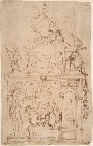 Sketch for Wall Monument