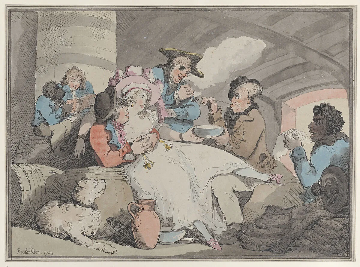Grog on Board — Thomas Rowlandson