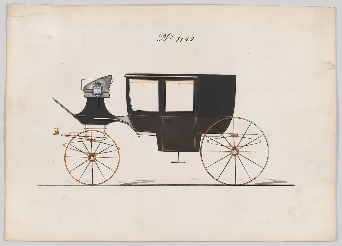 Design for Glass Panel Rockaway, no. 3100 — Brewster & Co.