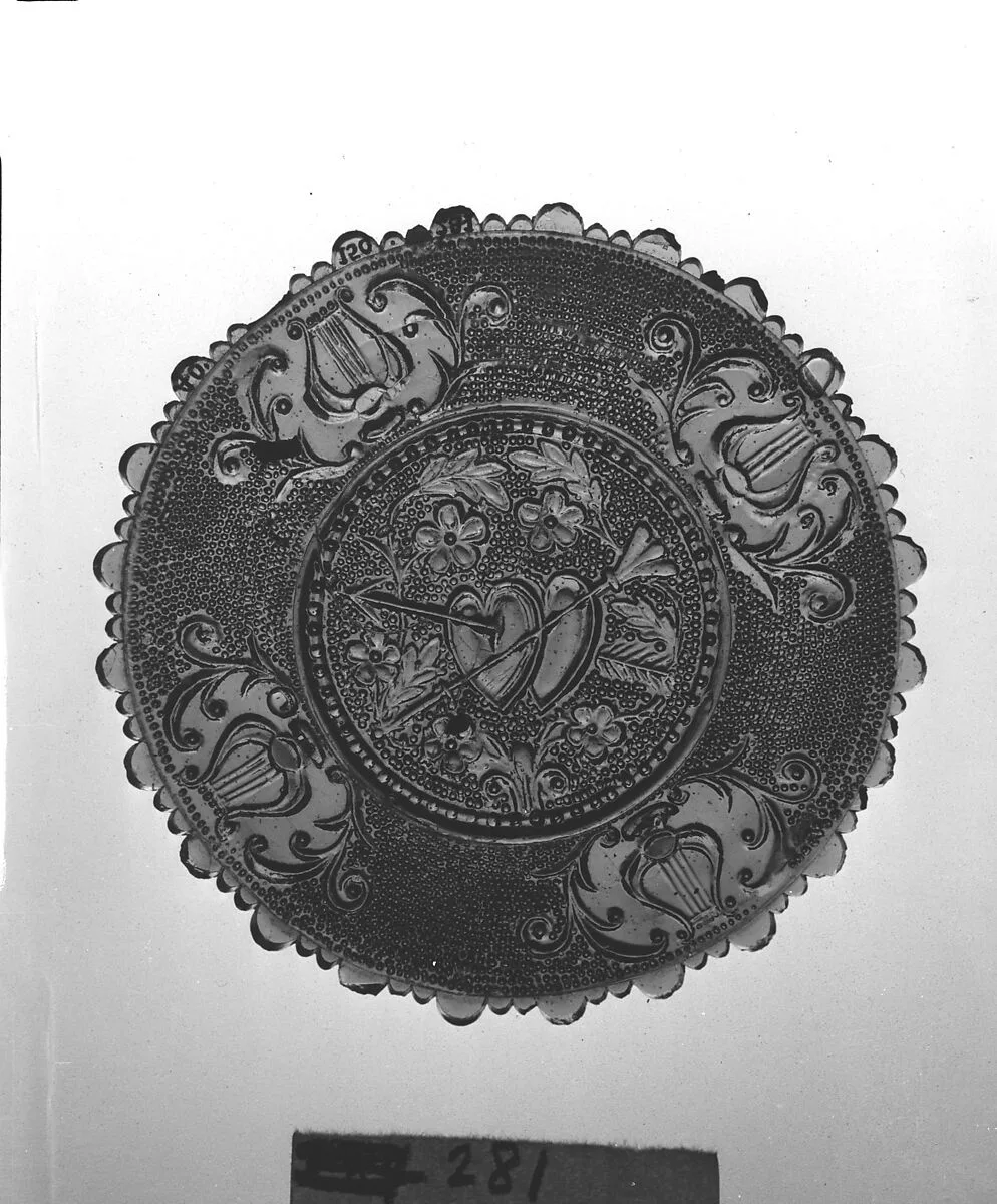 Cup Plate — Boston & Sandwich Glass Company