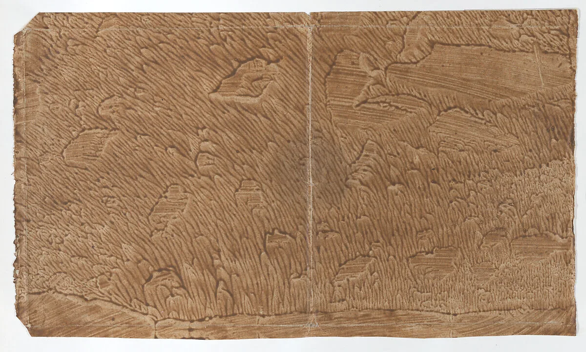 Brown paste paper book cover — Anonymous