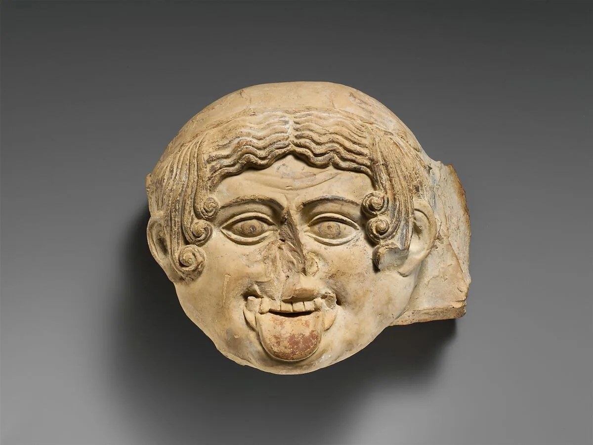 Terracotta antefix (roof tile) — Unknown