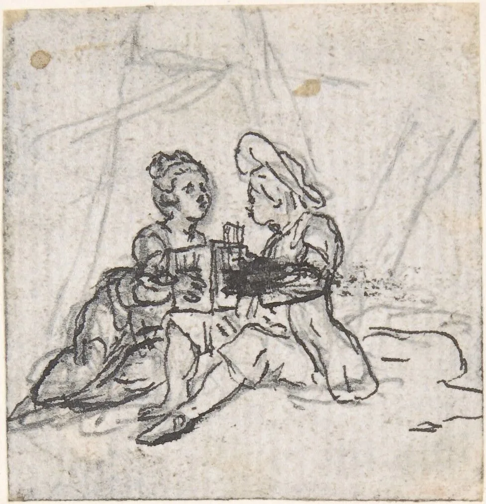 Design for a Box-Lid — Hubert François Gravelot