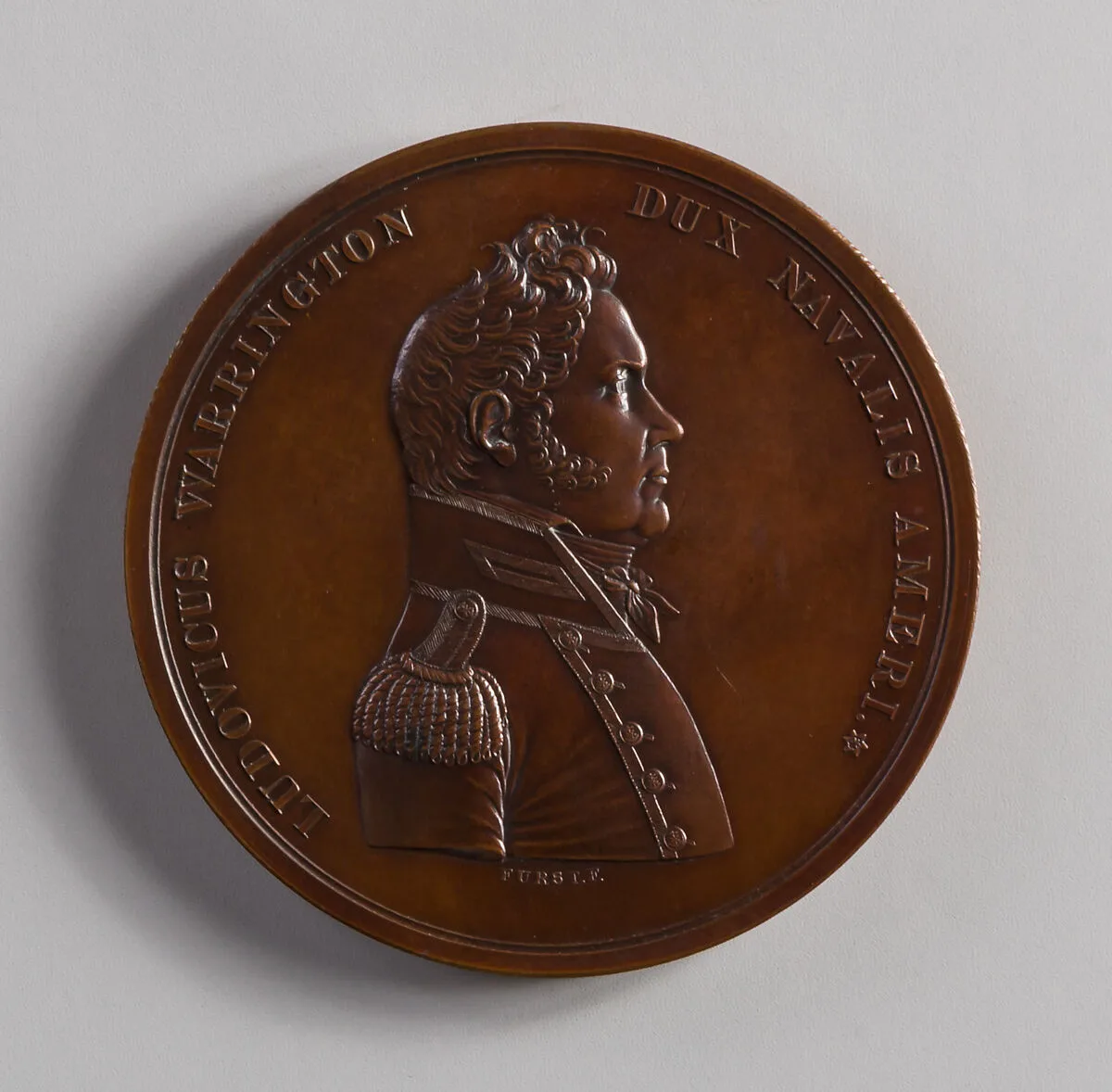 Medal of Captain Lewis Warrington — Moritz Fürst