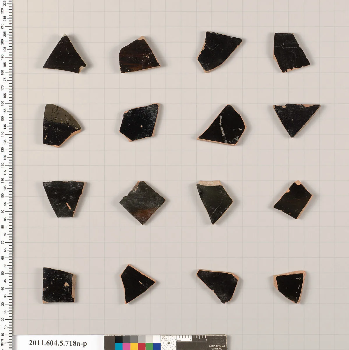Terracotta fragments of kylikes (drinking cups) — Unknown