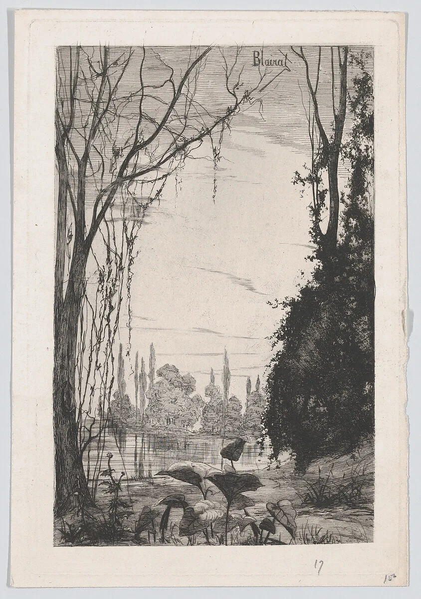 View of a Pond — Marcel Blairat