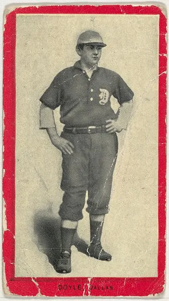 Doyle, Dallas, Texas League, from the Baseball Players (Red Borders) series (T210) issued by Old Mill Cigarettes — Old Mill Cigarettes, Virginia