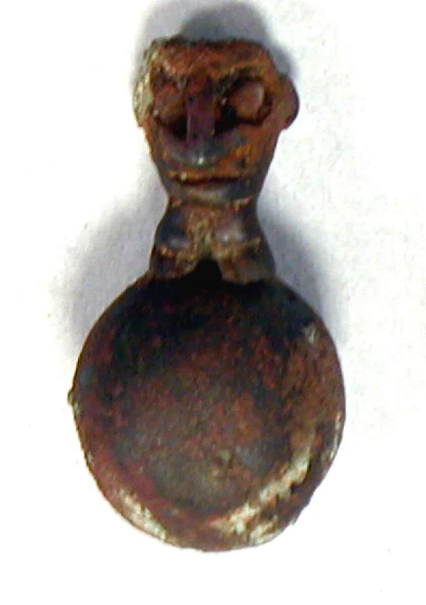 Copper Bell with Head — Unknown