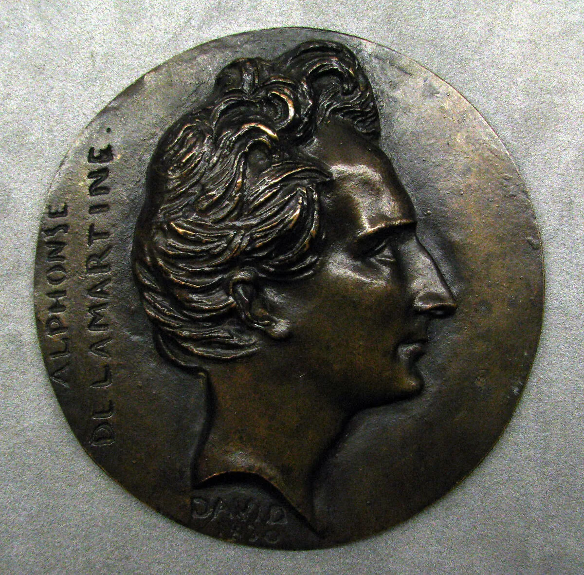 Alphonse de Lamartine — Pierre Jean David d'Angers|Eck et Durand