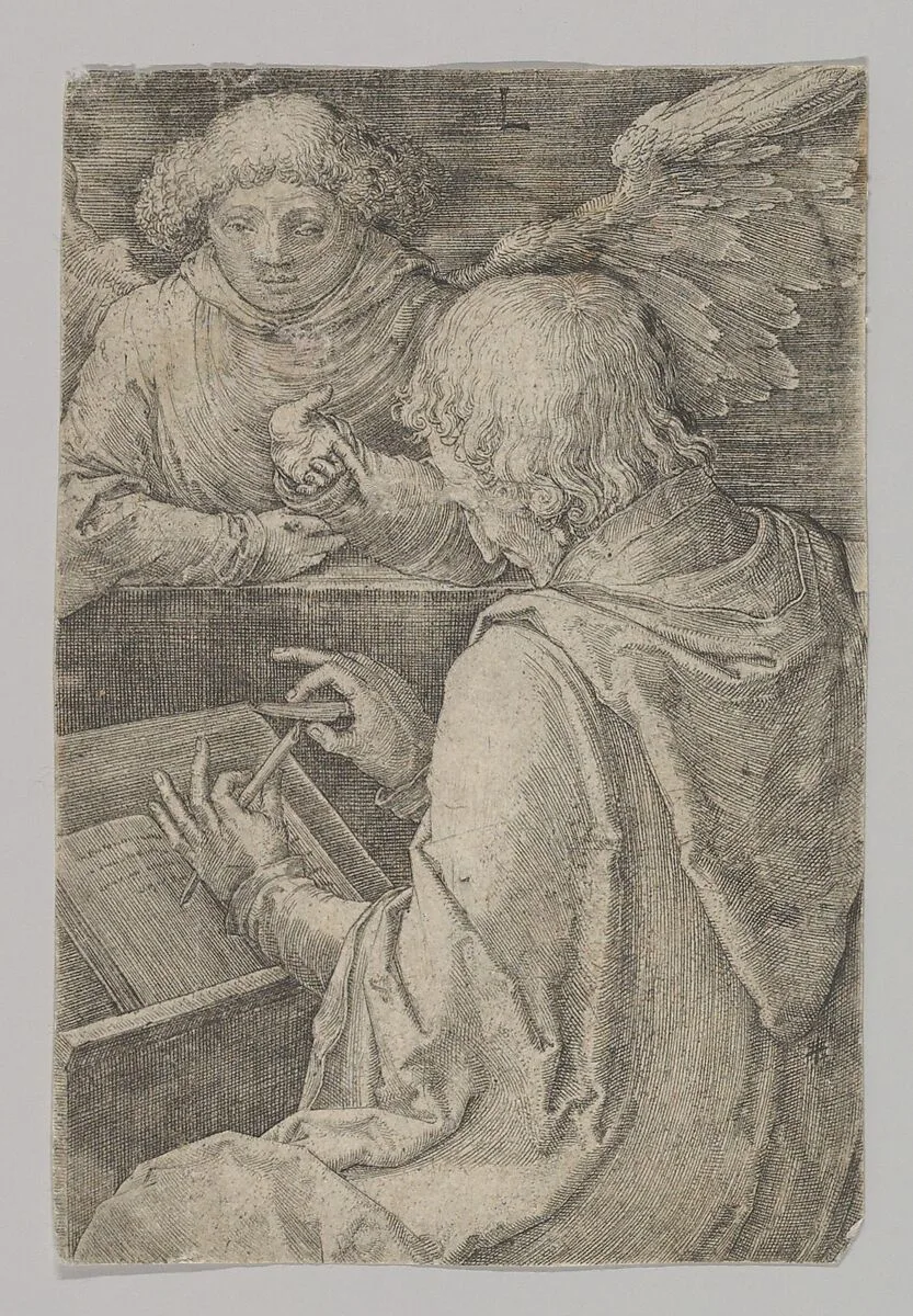 St. Matthew, from the series The Four Evangelists — Lucas van Leyden
