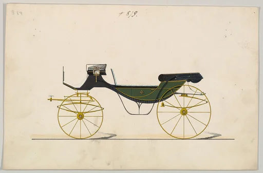 Design for Vis-à-vis/ Calesche, no. 879