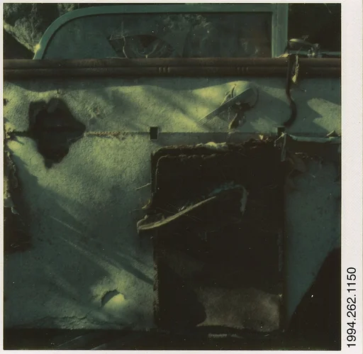 [Auto Junkyard, Old Lyme, Connecticut: Door]