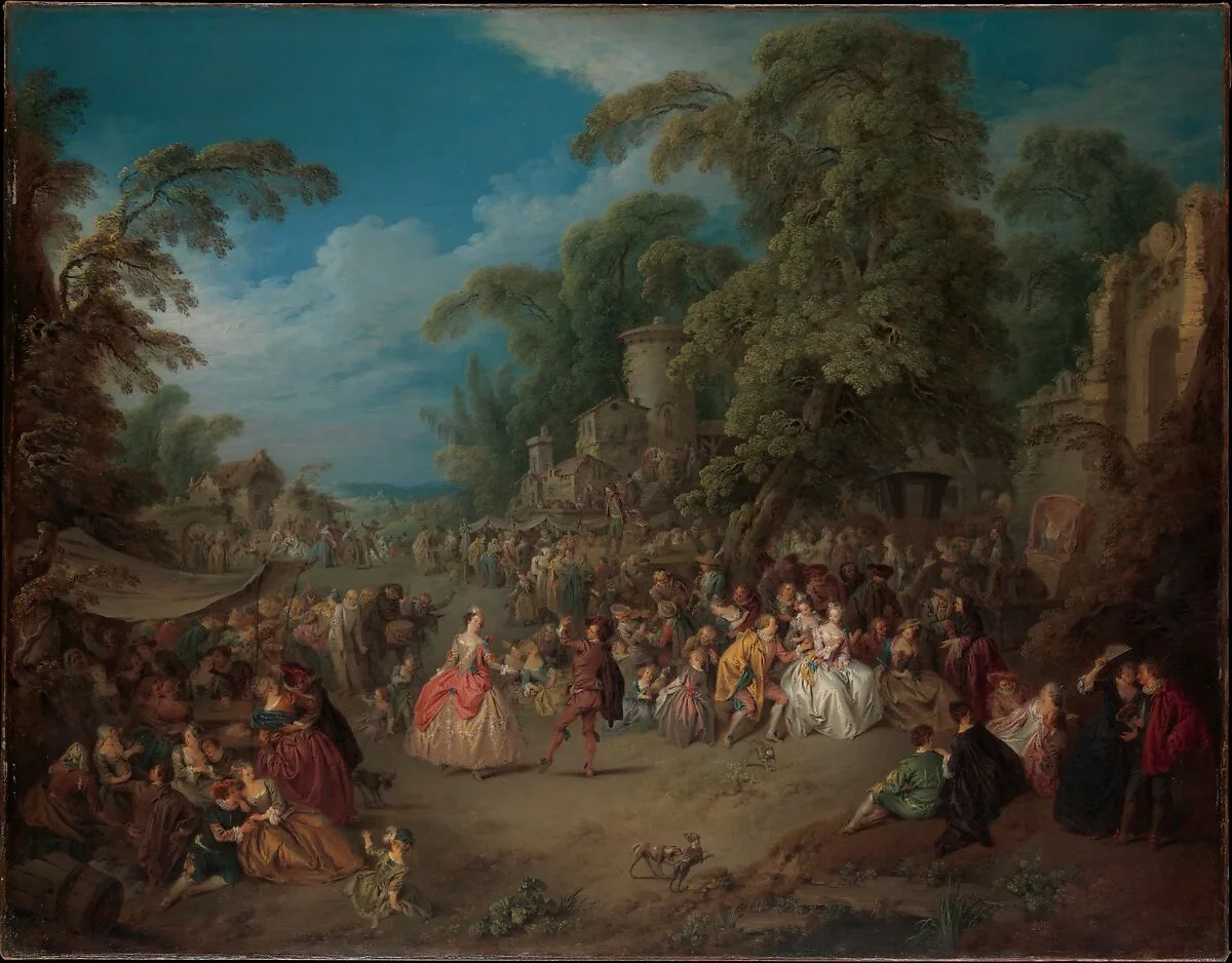 The Fair at Bezons — Jean-Baptiste Joseph Pater