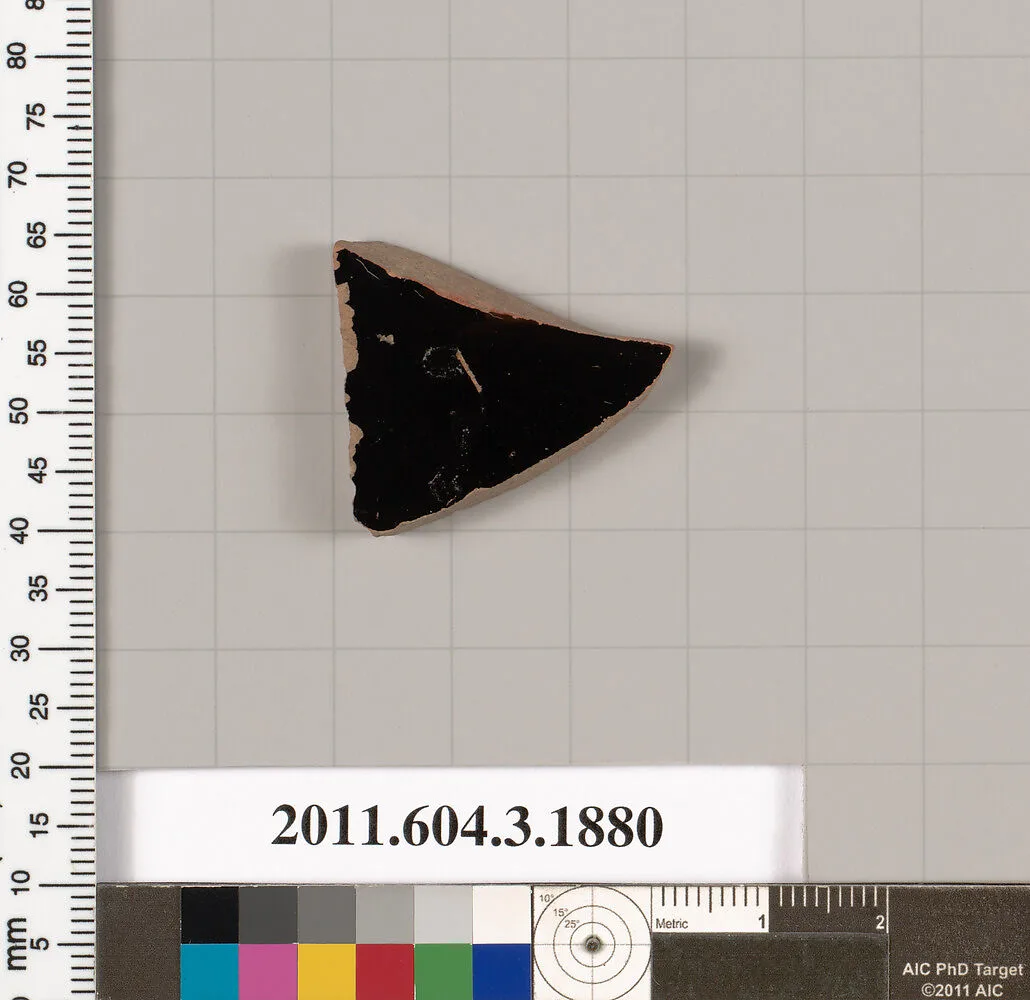 Terracotta fragment of a kylix (drinking cup) — Unknown