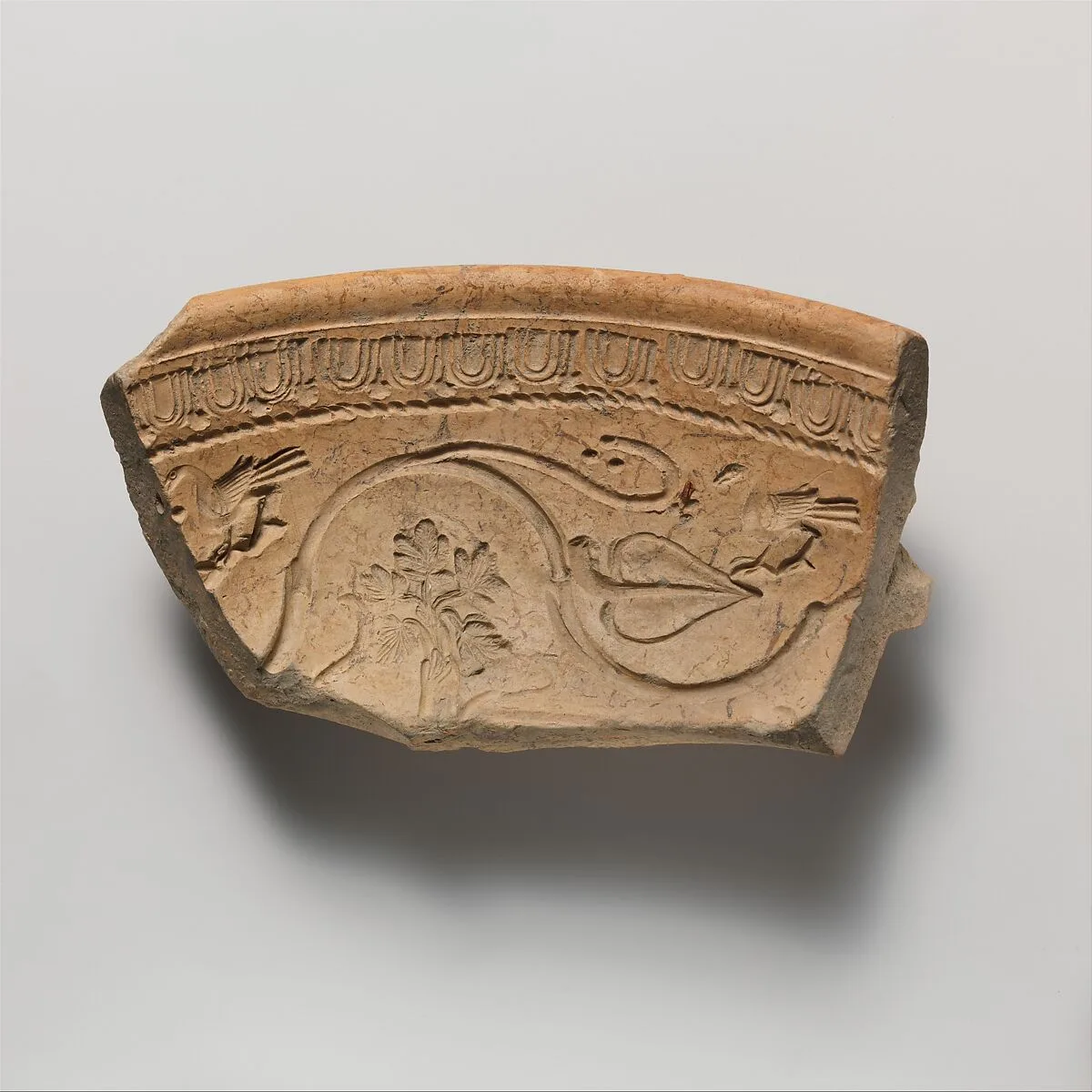 Terracotta mold fragment — Unknown