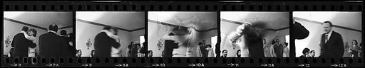 [39 Portraits of Eliza Hobson, Robert Motherwell, Helen Frankenthaler, and Others]