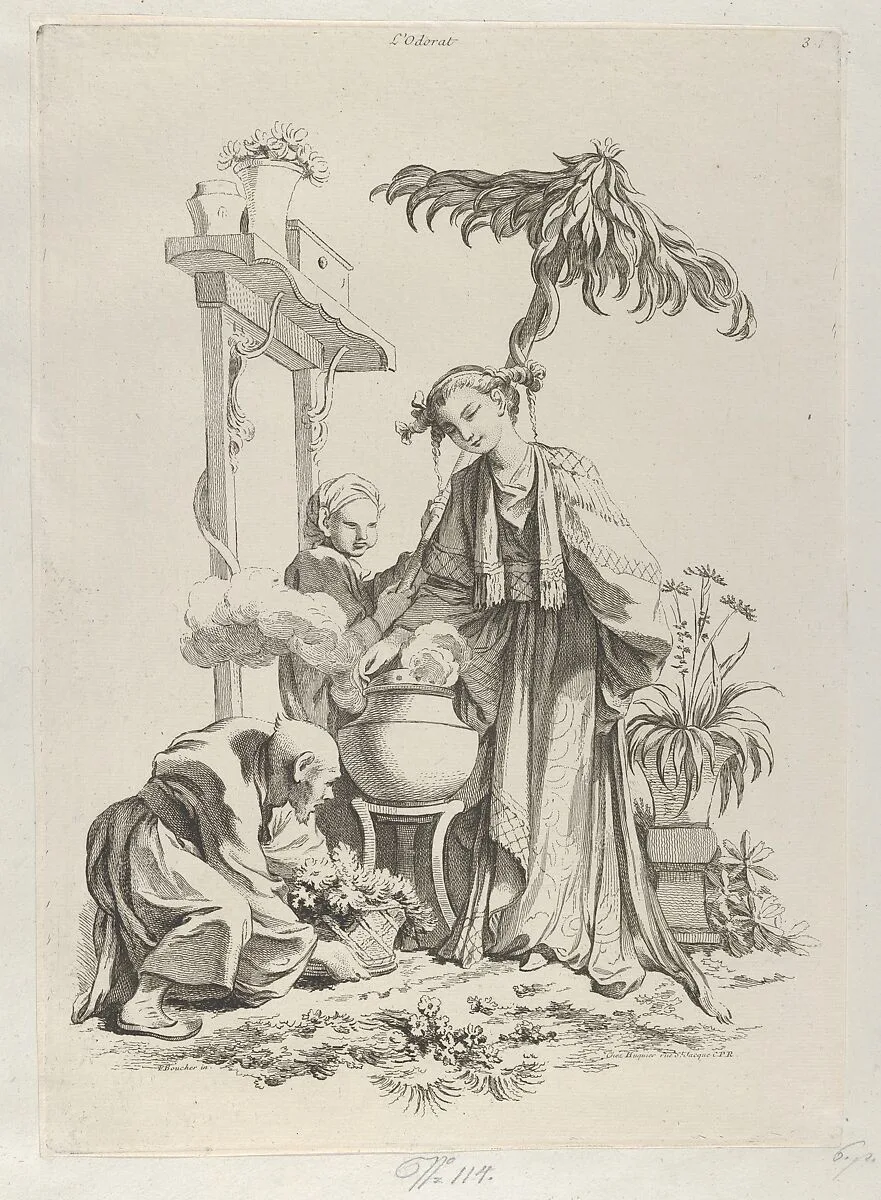 Smell — François Boucher|Gabriel Huquier