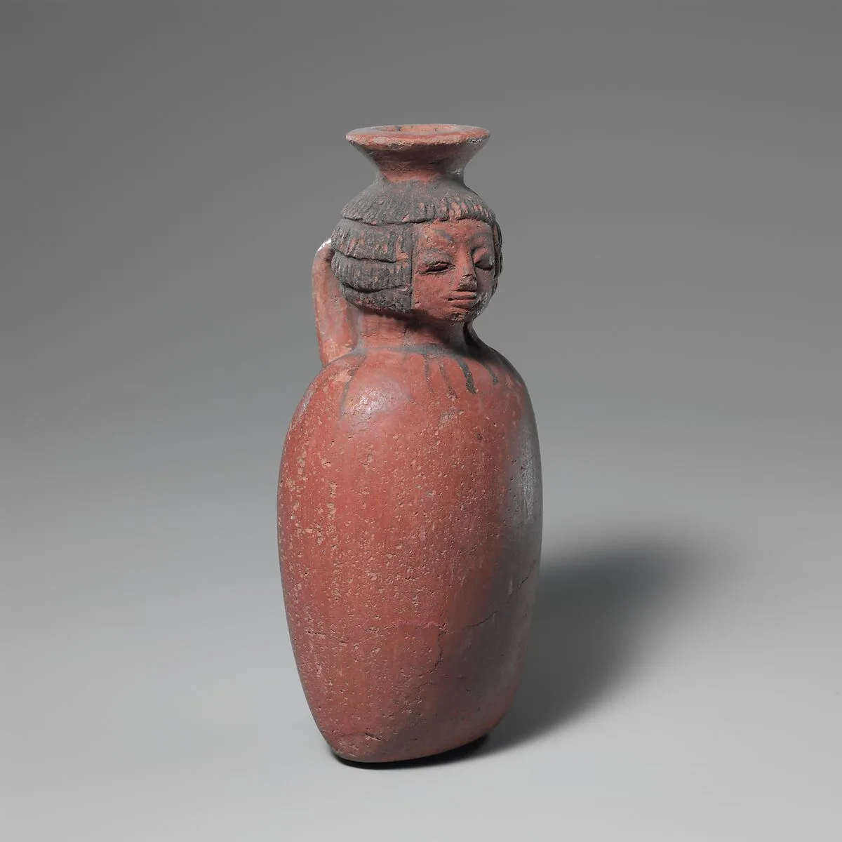 Jug in the shape of a woman's head — Unknown