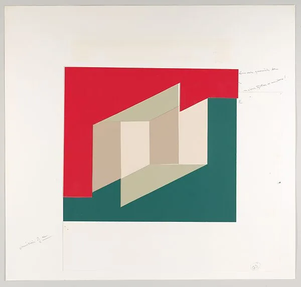 Untitled (for Never Before) — Josef Albers